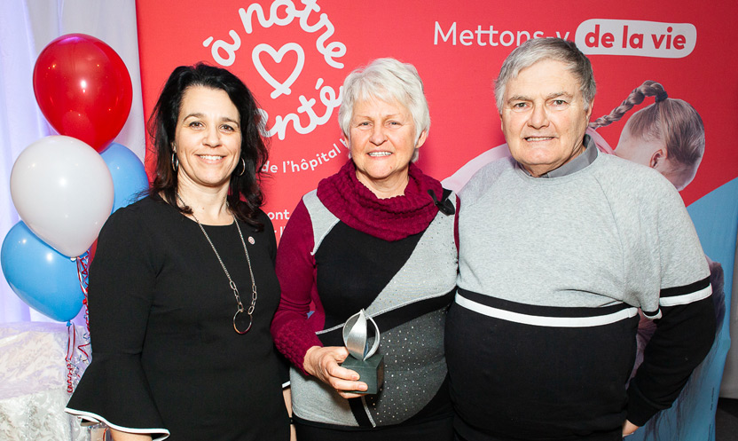 Bénévolesdel'année M. Réjean-Claude Vallée et Mme Nicole Vallée