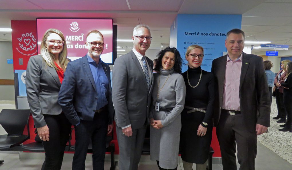 photo officielle 1 Réaménagement du Centre de soins ambulatoires de l’Hôtel-Dieu d’Arthabaska : Des services améliorés pour les usagers