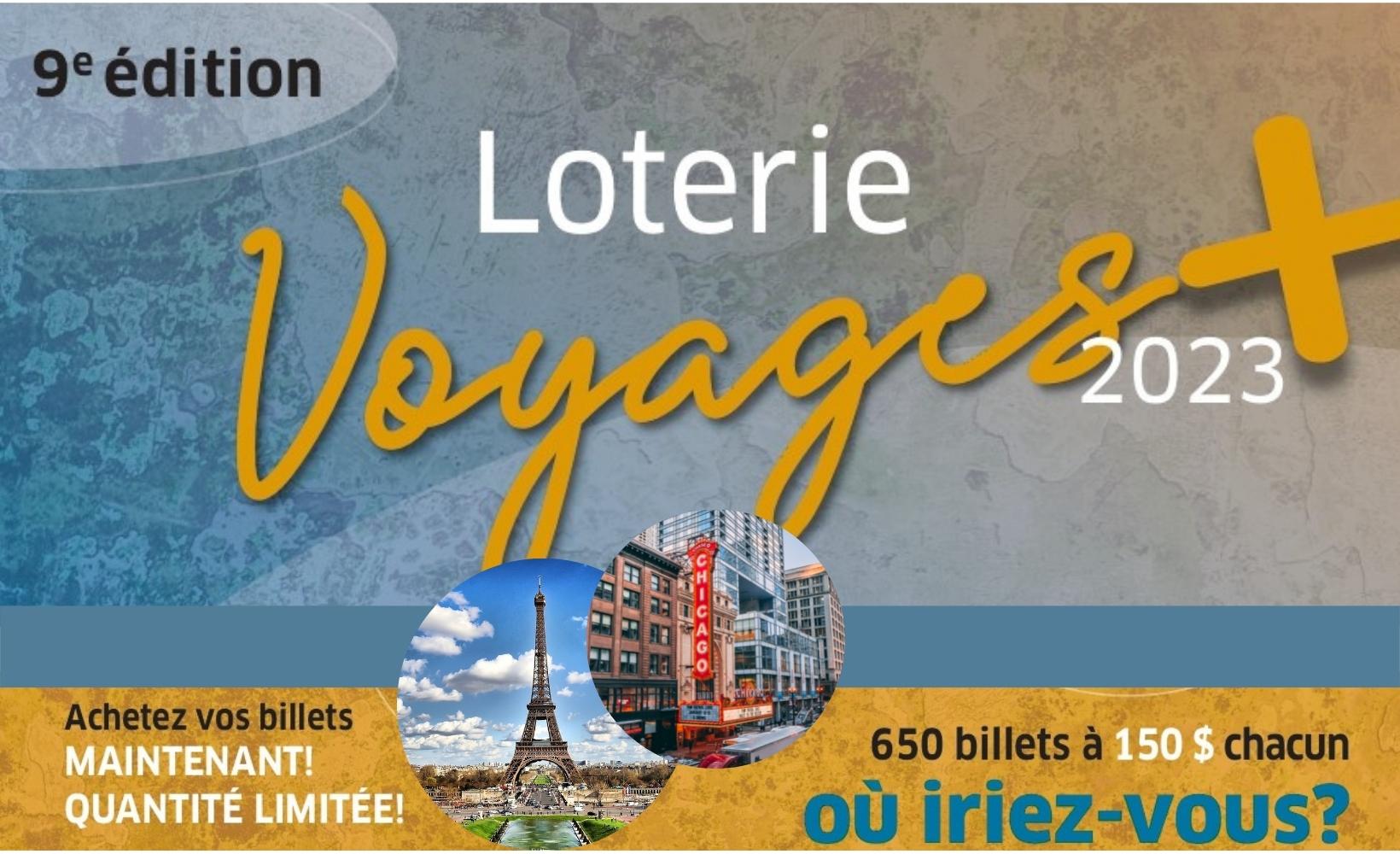 Loterie-Voyages 2023