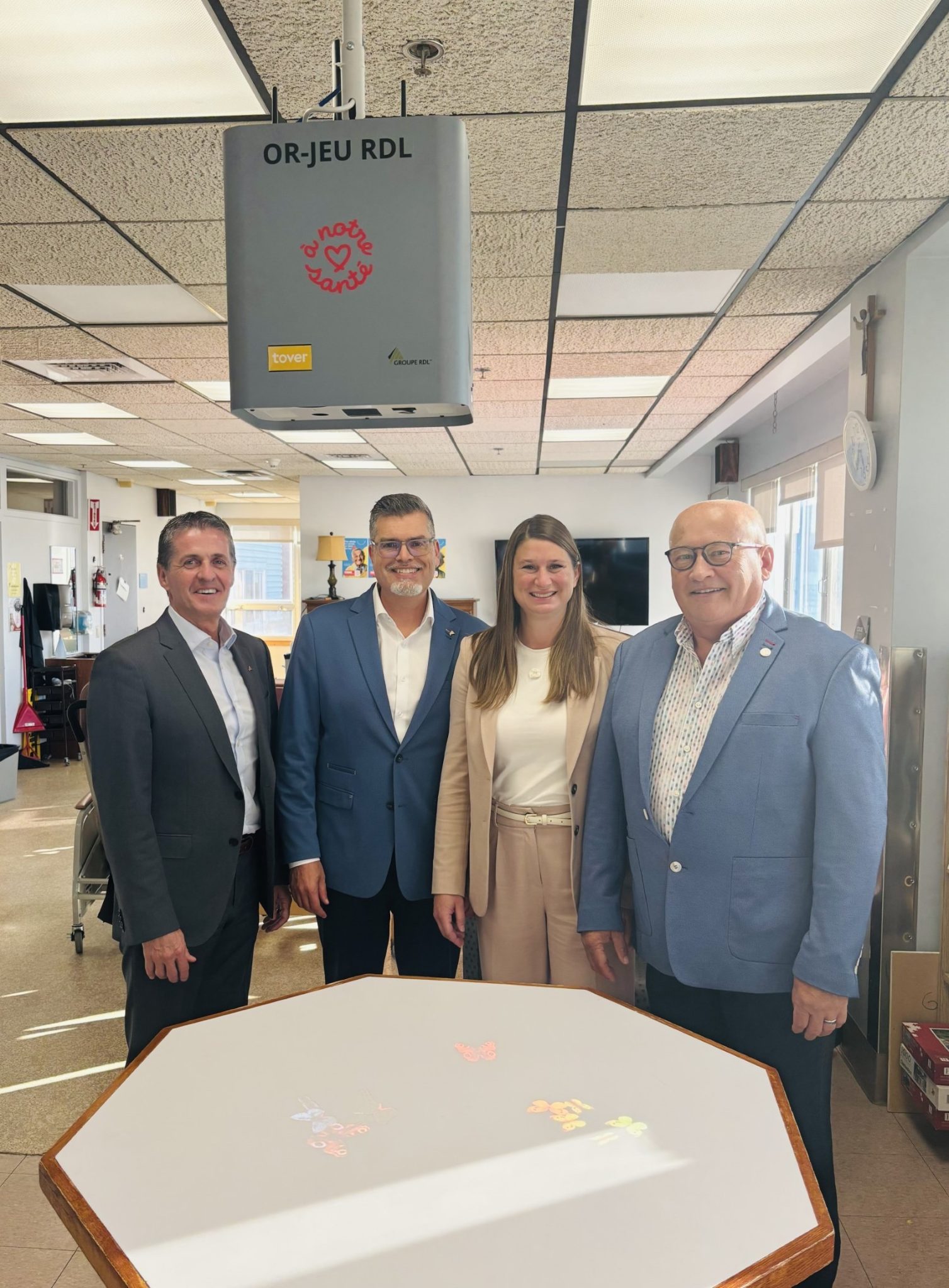 Lessard Pascal Groupe RDL offre un don de 25 000 $ pour l’unité de gériatrie de l ...