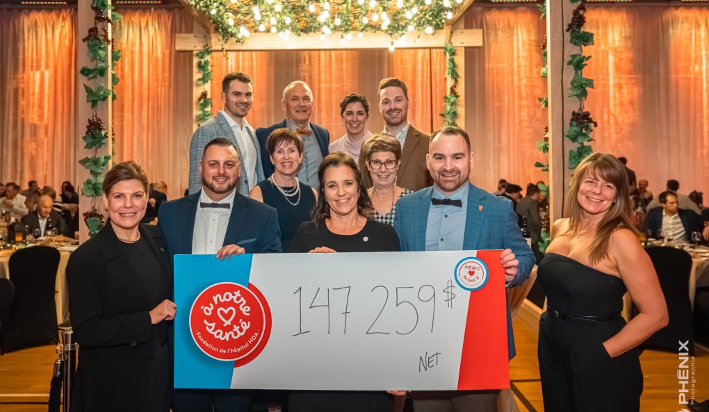 25 ans de succès pour la Fondation À Notre Santé :  une soirée à la hauteur de la cause.